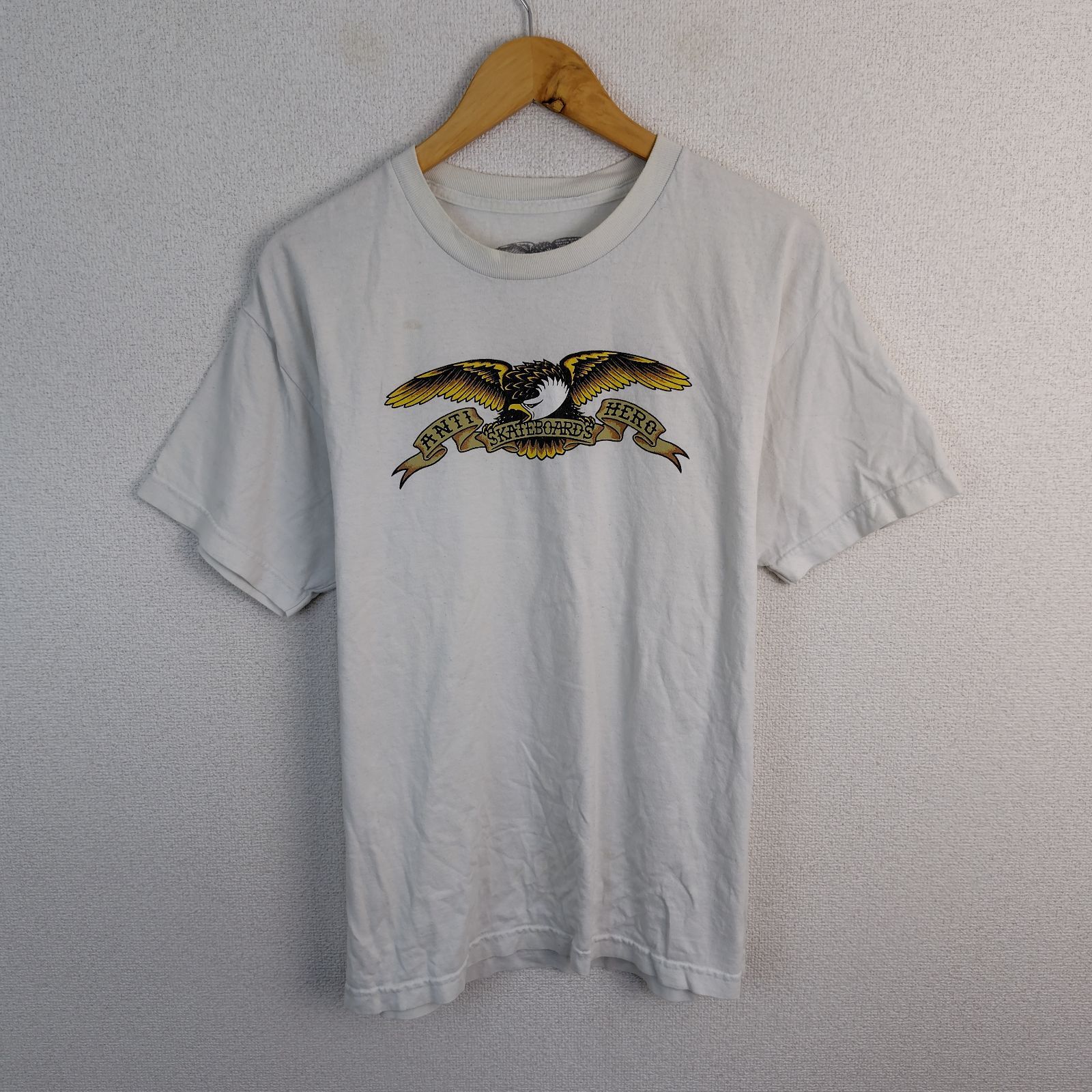 ANTI HERO アンチヒーロー Tシャツ イーグルプリント ホワイト L 