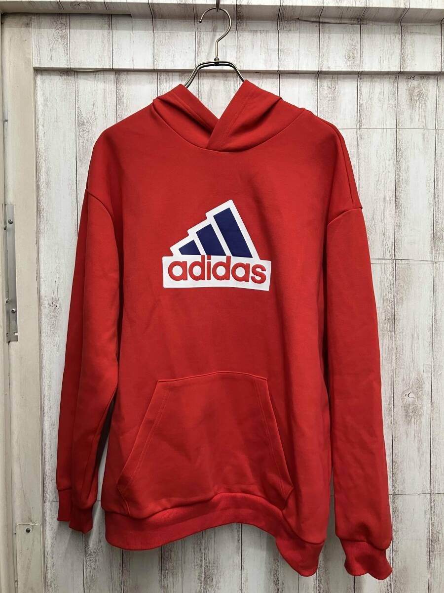 adidas/パーカー/1S8338 フューチャーアイコンレッド　サイズXL以上