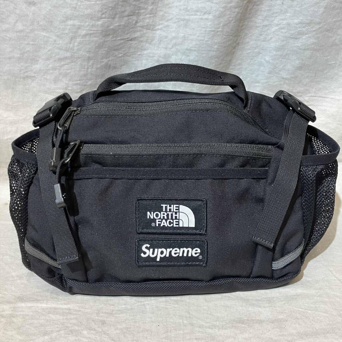 Supreme × THE NORTH FACE/18aw Expedition Waist Bag/NF0A3SE7/ブラック/ボディバッグ/シュプリーム/ノースフェイス 18,192円