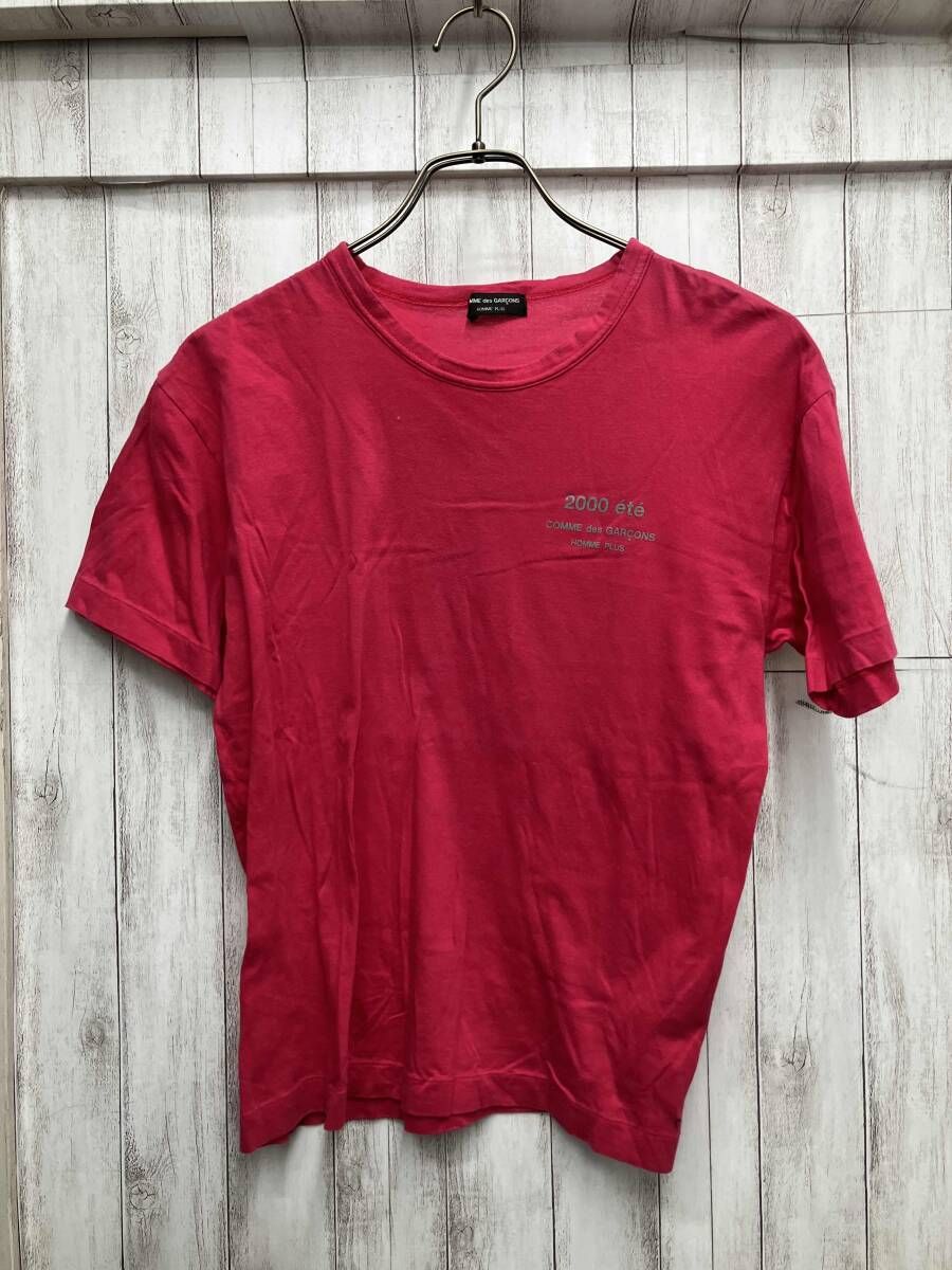 COMME des GARCONS HOMME PLUS/半袖Tシャツ／ロゴプリントTEE
