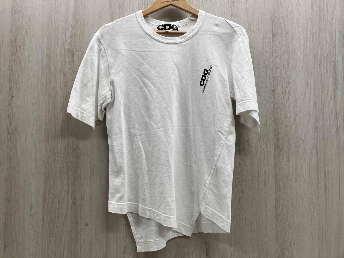 COMME des GARÇONS コムデギャルソン 半袖Tシャツ SZ-T050 Sサイズ ホワイト