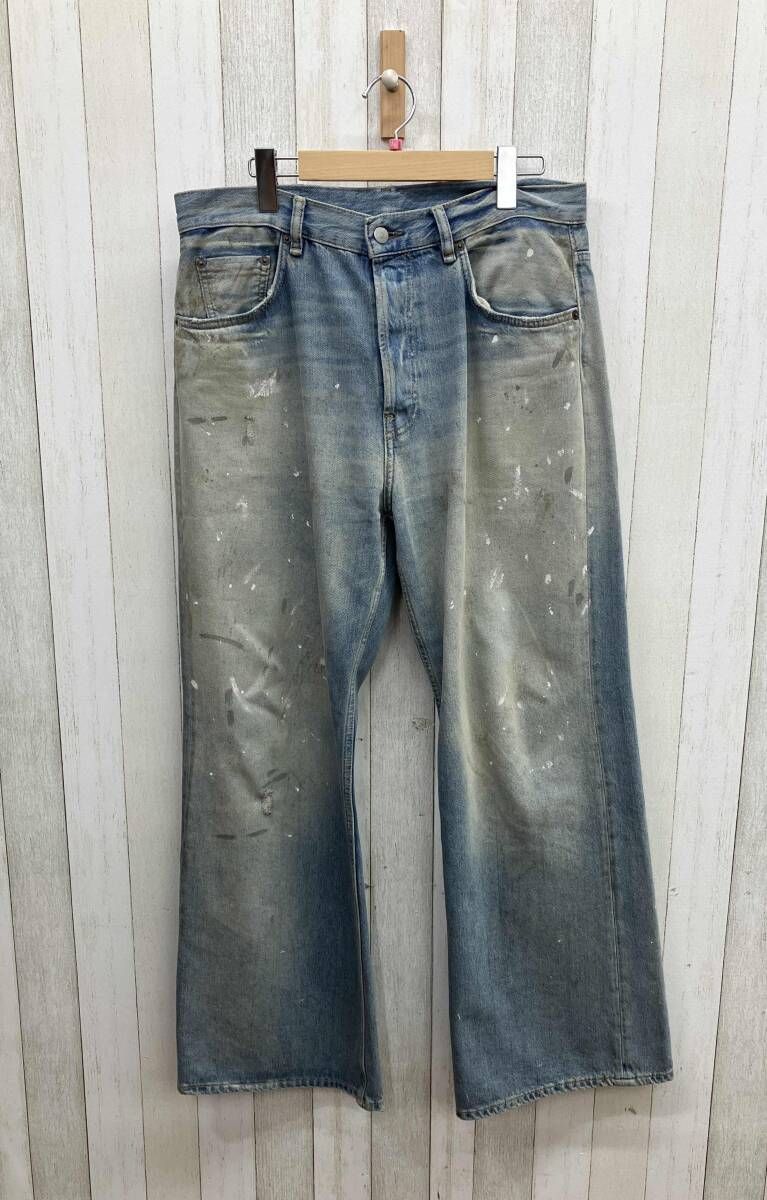 ACNE STUDIOS／アクネ ストゥディオズ／2021 M TRAFALGAR／B00389／メンズ デニム ライトブルー／レギュラーフィット／32inch