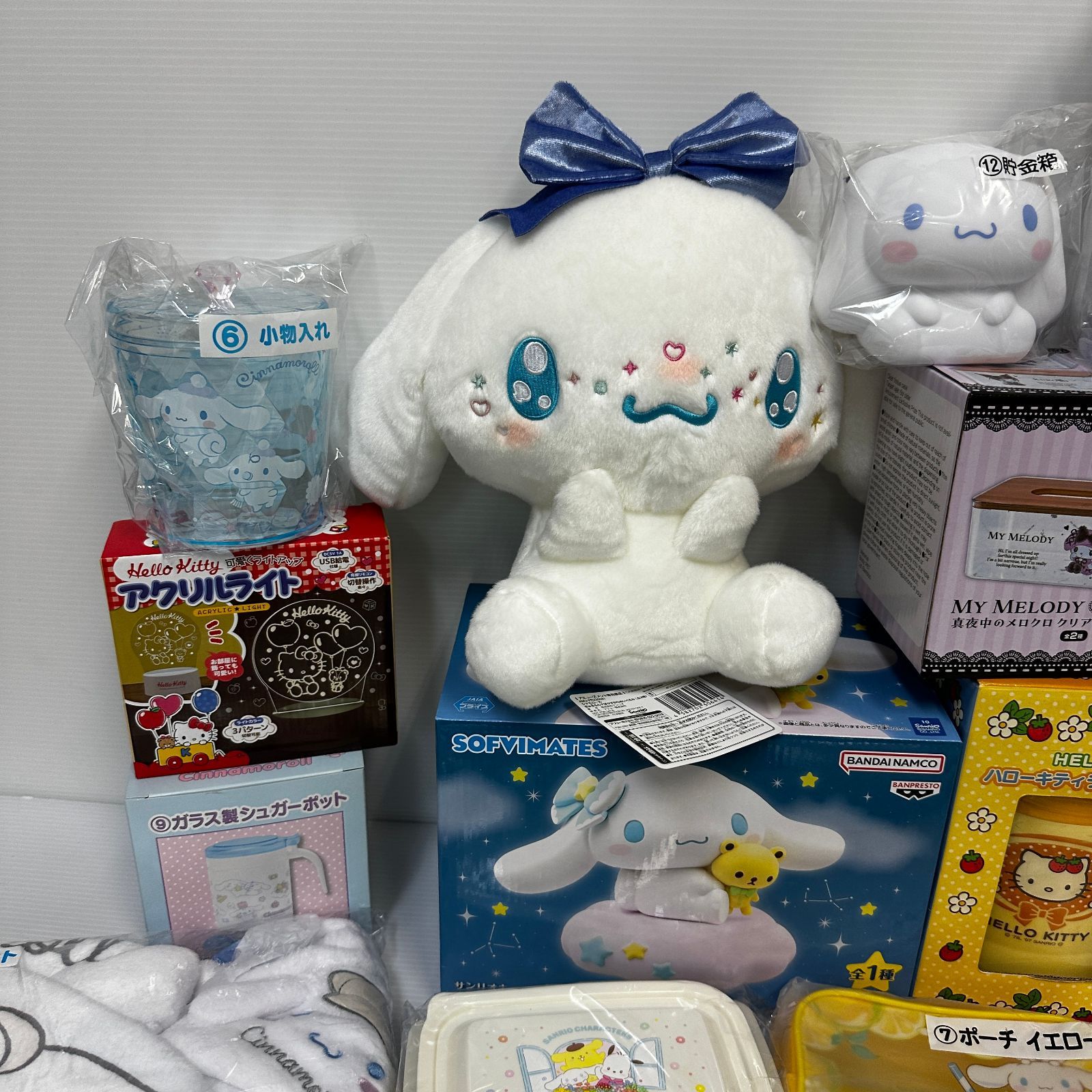 サンリオ ぬいぐるみ クッション グッズ 24点 まとめ売り △サンリオ ぬいぐるみ クッション 他 グッズ 大量まとめ 中古品