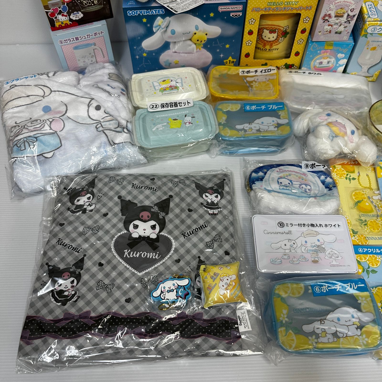 △サンリオ ぬいぐるみ クッション 他 グッズ 大量まとめ 中古品