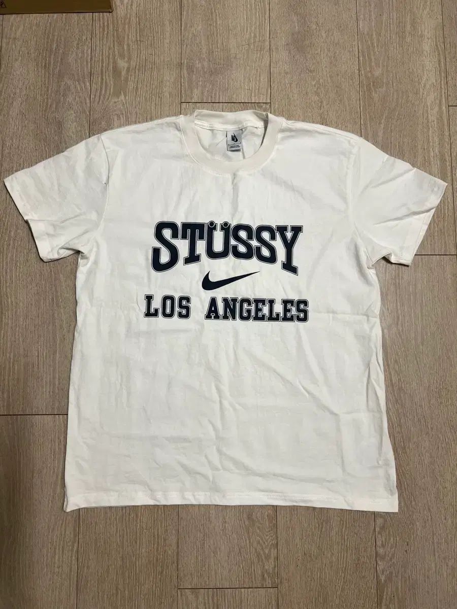 STUSSYxNIKE LA 半袖 Tシャツ 白 L