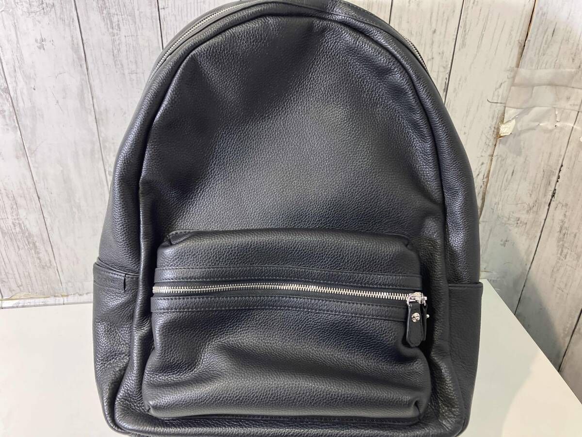 JOSEPH ジョゼフ オールレザーシュリンク　DAYPACK バックパック リュック レザー ブラック BOJXCM0203