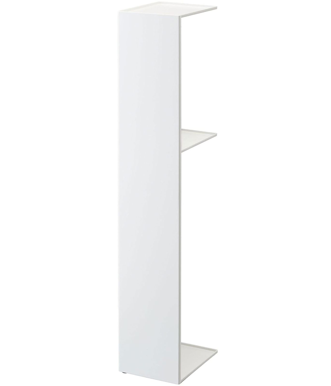 山崎実業(Yamazaki) スリム トイレラック ホワイト 約W13XD17XH70.5cm タワー トイレットペーパー トイレ 収納 棚 3509★ 84e3215c