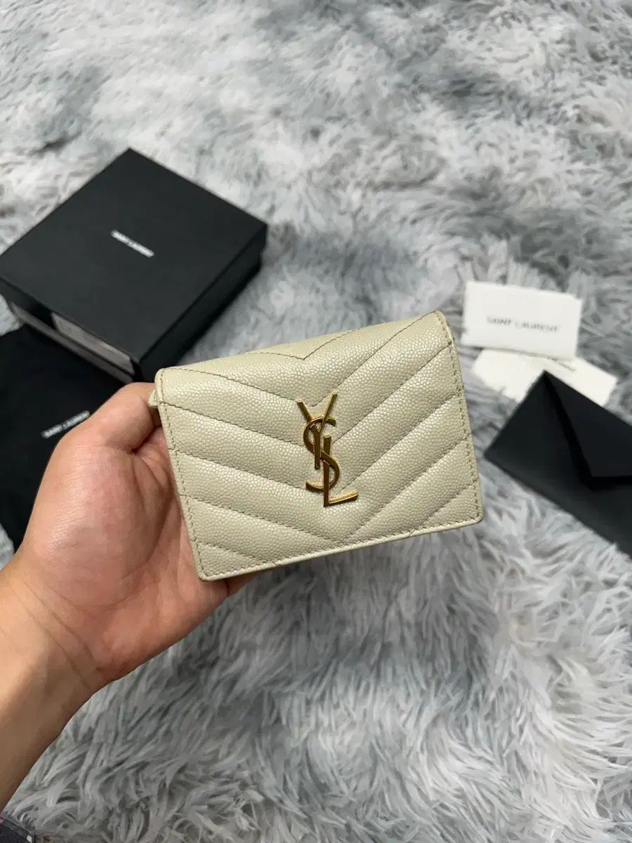 (正規品) Saint Laurent サンローラン 財布 (フルセット)