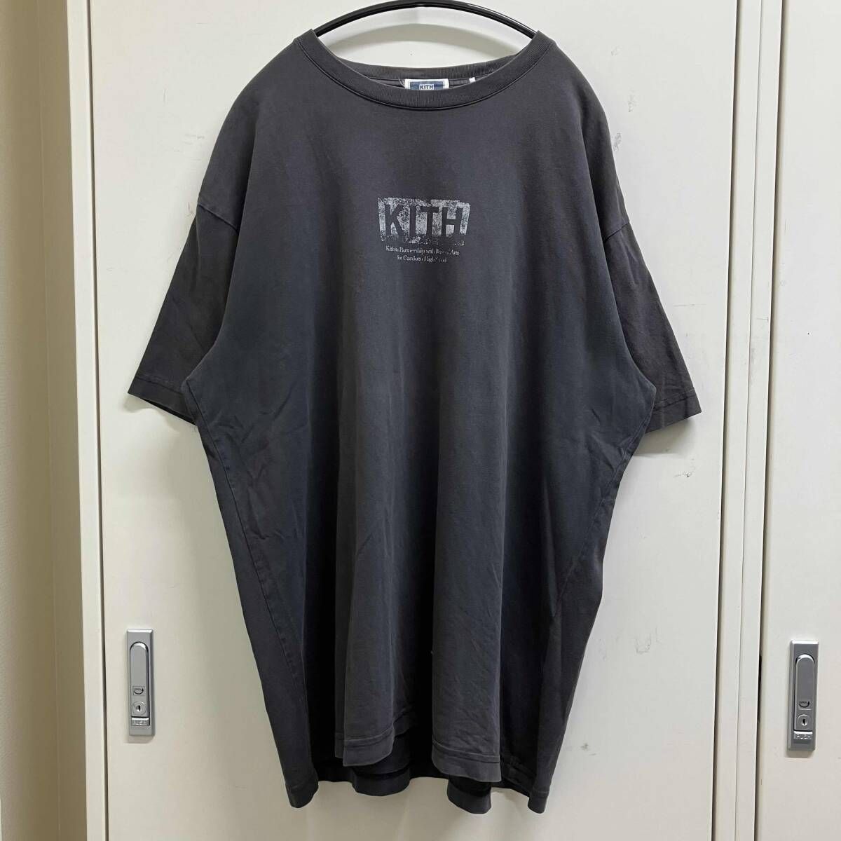 KITH 半袖Tシャツ for Daniel Arsham Branded Tee KHM030803 サイズL グレー系 キス