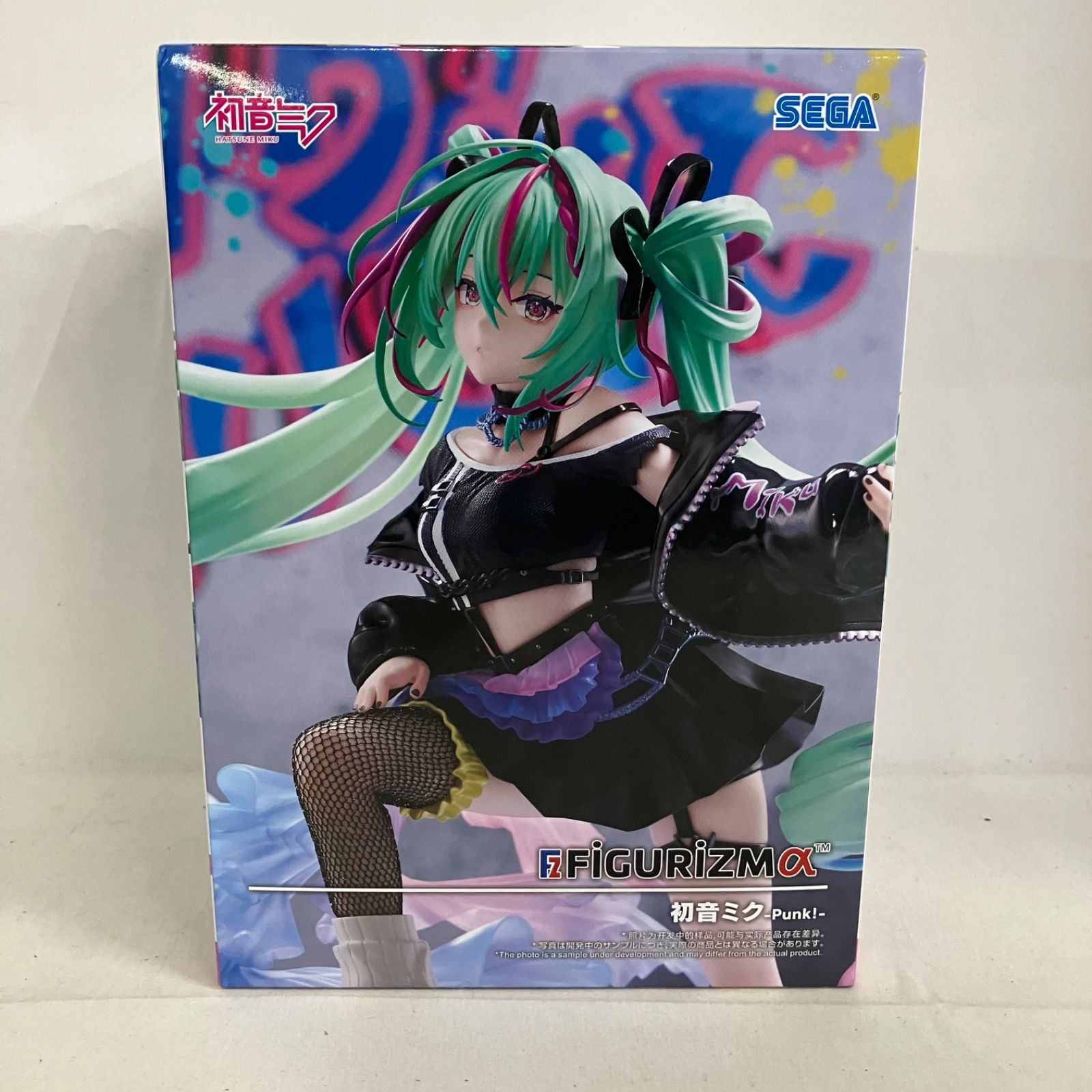 初音ミク　フィギュア5点 未開封 初音ミク FiGURiZMα 初音ミク Punk! フィギュア 4個セット