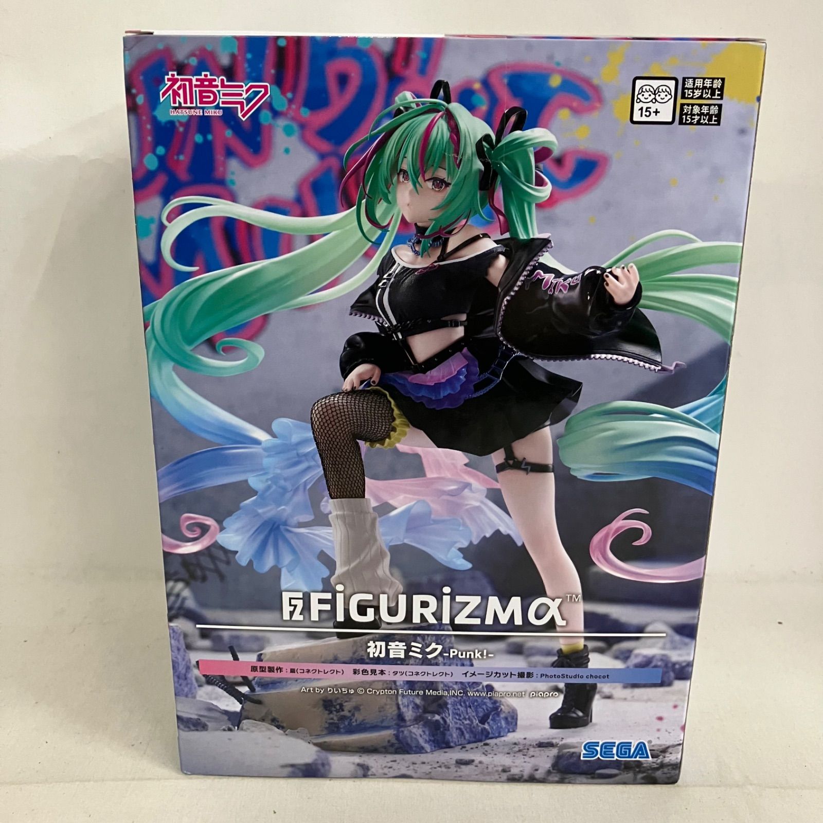 未開封 初音ミク FiGURiZMα 初音ミク Punk! フィギュア 4個セット