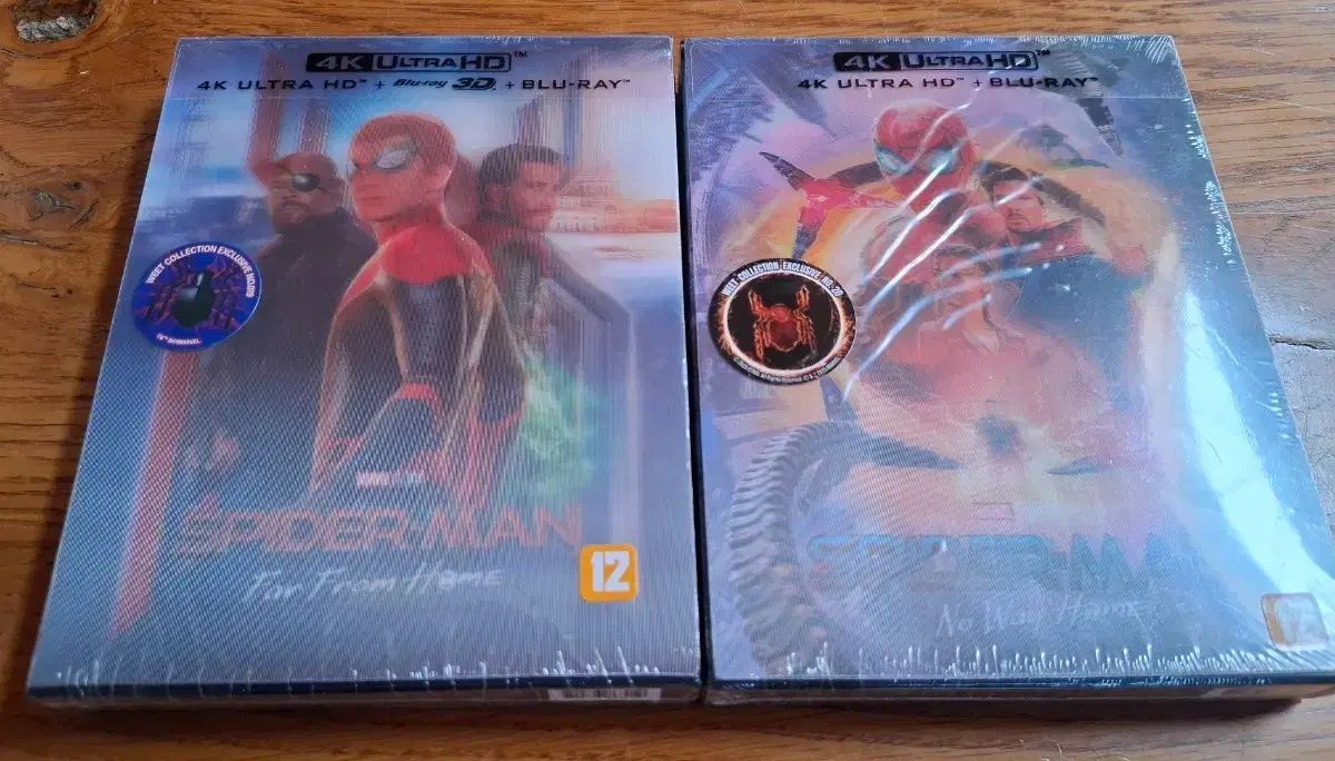 ウィット コレクション スパイダーマン(SPIDER MAN) プフプロムホーム ノー・ウェイ・ホーム 4K UHD スチールブック まとめ売り