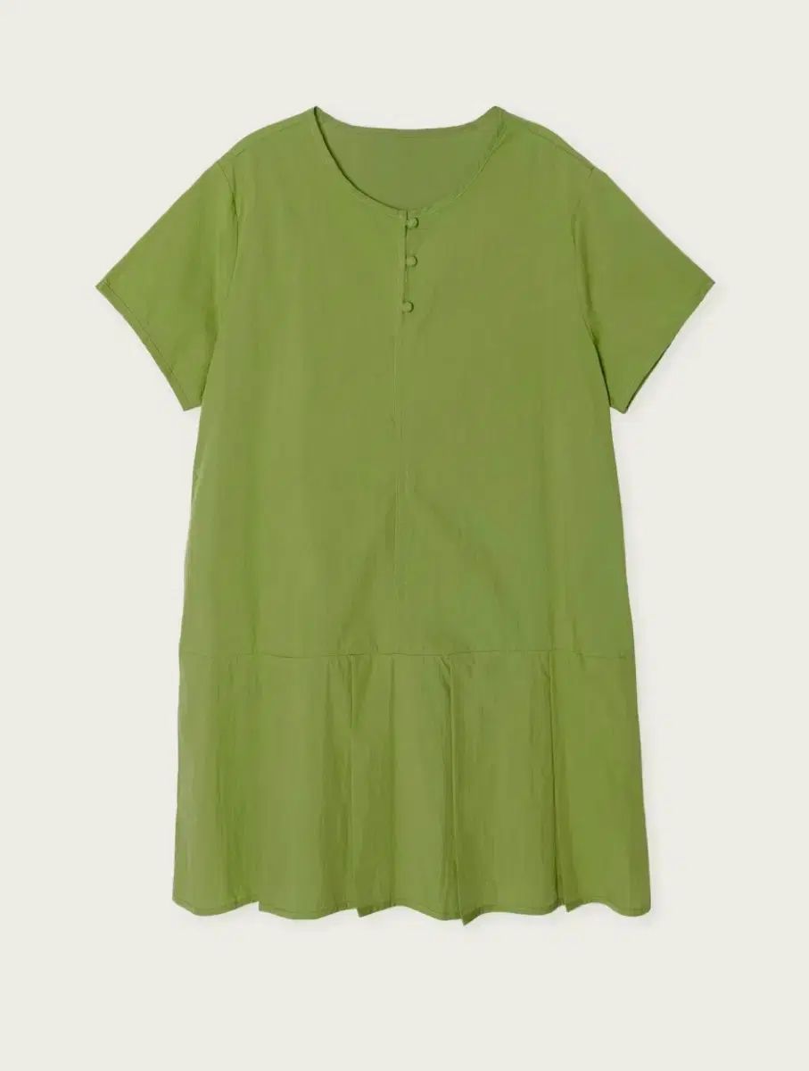 ペスト MINI PLEATS DRESS GRASS