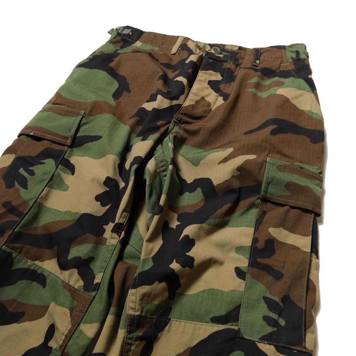 デッドストック 90s USARMY ウッドランドカモ カーゴパンツ M-R 90年代