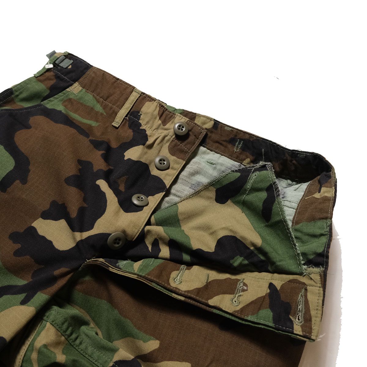 デッドストック 90s USARMY ウッドランドカモ カーゴパンツ M-R 90年代