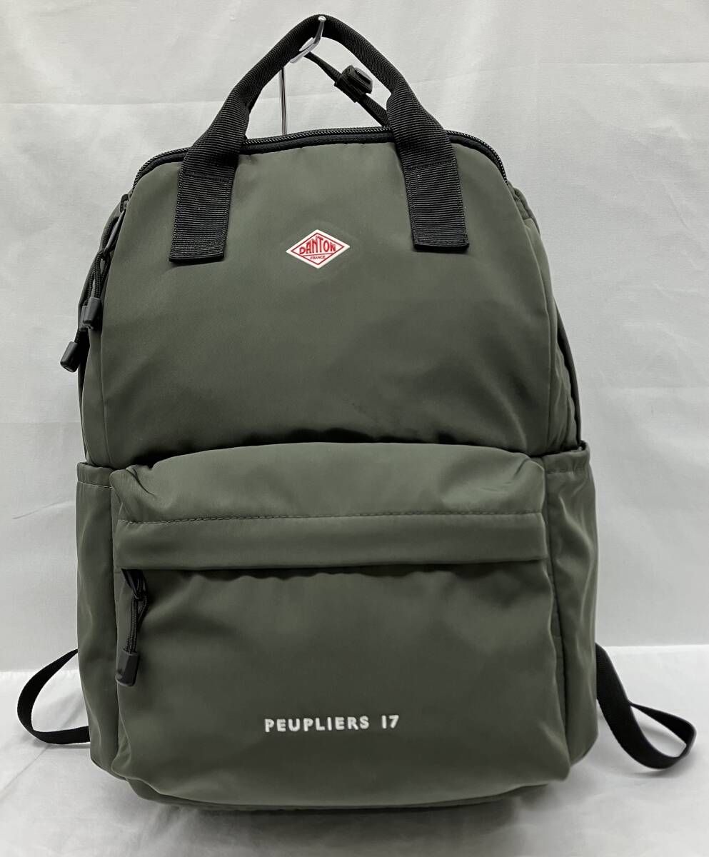 DANTON ダントン　PEUPLIERS17 ピュプリエ17リュック バックパック　ハンドバッグ　カーキ