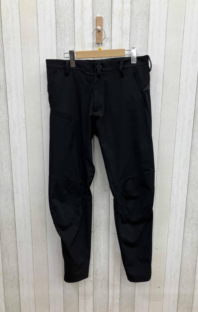 ACRONYM／アクロニウム／Articulated Pants／P10-DS／メンズ テーパードパンツ ブラック ナイロン／左ポケット破損有り
