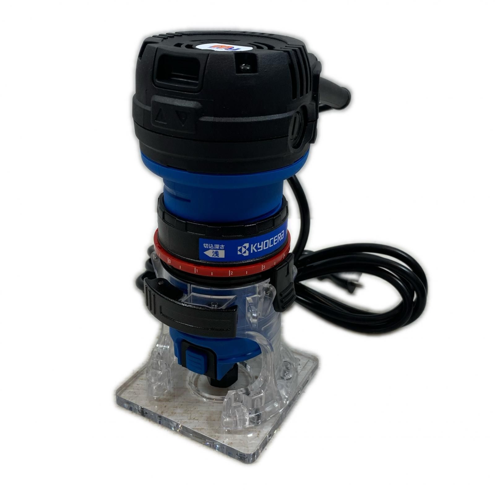 KYOCERA キョウセラ 切削工具 トリマー コード式 100v 153598 MTR-42 ブルー