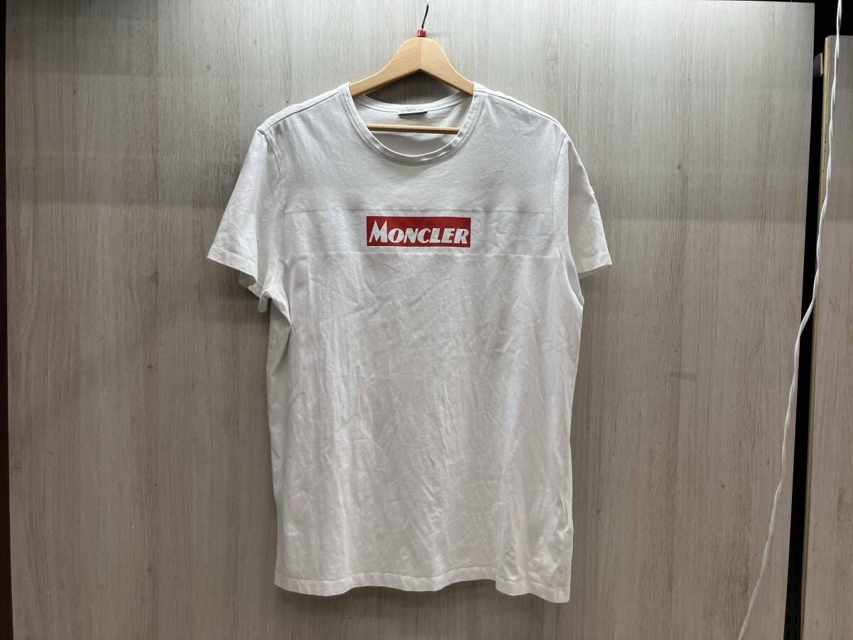MONCLER MAGLIA E20918048450 丸首 半袖Tシャツ トルコ製 使用感あり