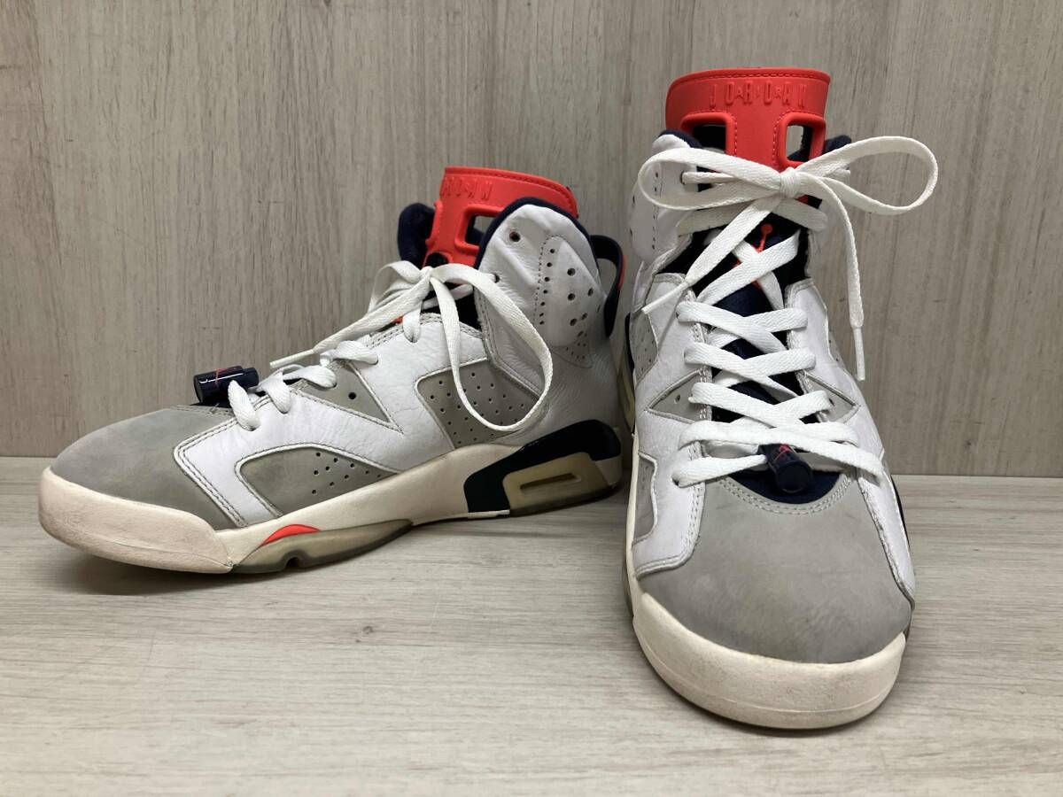 NIKE AIR JORDAN 6 RETRO 384664-104 28cm NIKE エアジョーダン6 レトロ ホワイト
