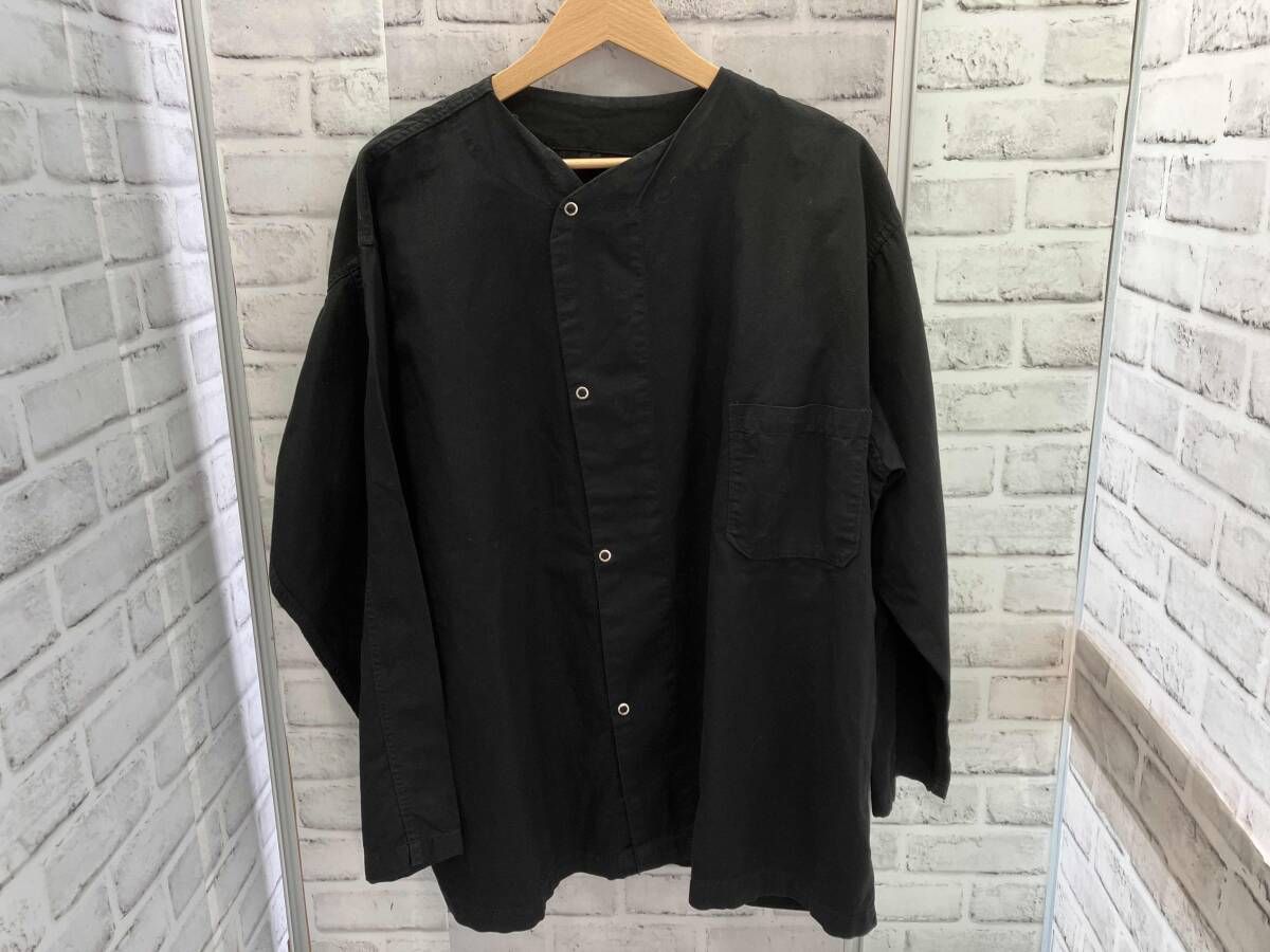 US. ARMY ／ 長袖シャツ ／ 古着 50s ／ sleeping shirt ／ Blackブラック／ サイズ不明／ユーエスアーミー