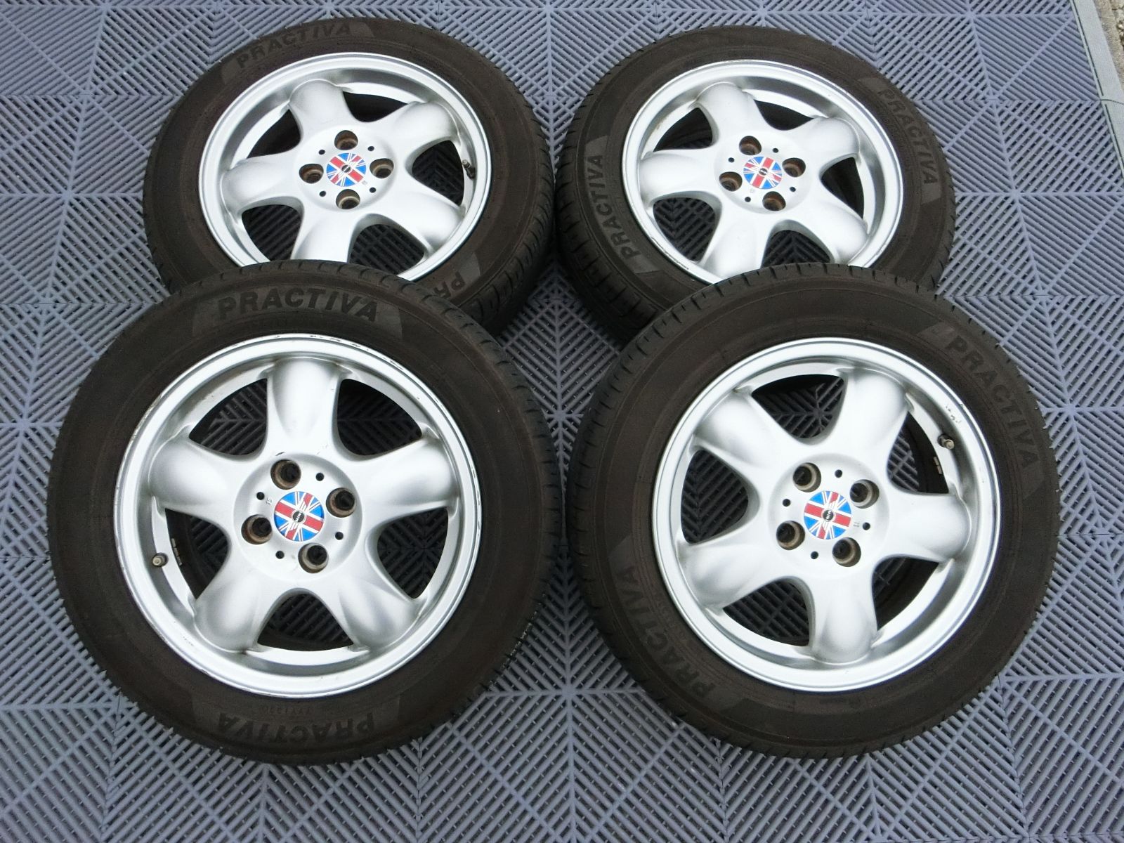 1007] 送料無料 BMW MINI 純正 15インチ アルミホイール 15×5.5J +45