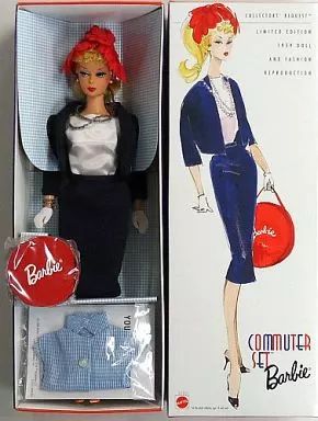 【中古】ドール Commuter Set -コミューター・セット- バービー 限定復刻版 「Barbie -バービー-」 コレクターズリクエストシリーズ