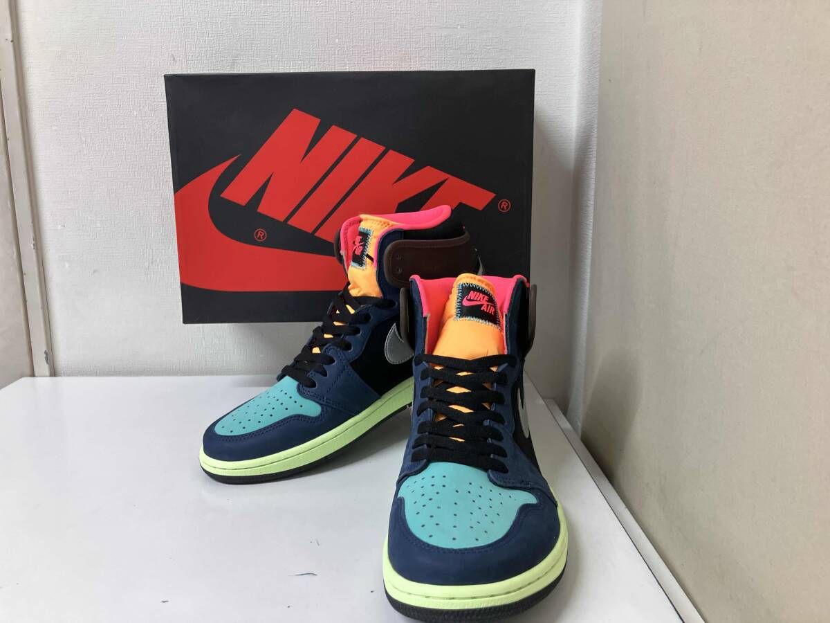 【箱、替紐、タグ付き】NIKE ナイキ スニーカー NIKE AIR JORDAN 1 RETRO HIGH OG 555088-201 28.5㎝ マルチカラー