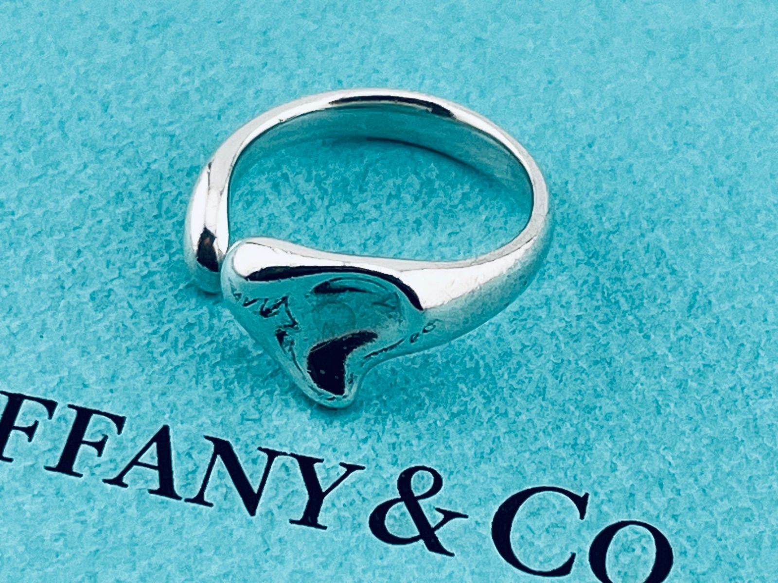 a250 Tiffany&Co. ティファニー フルハート リング シルバー 925 約