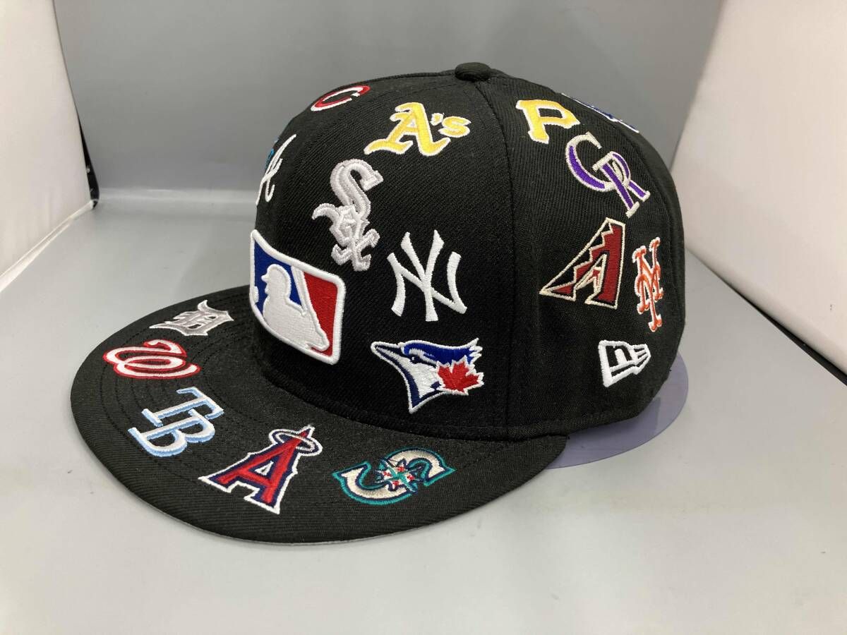 NEW ERA/キャップ/59FIFTY MLB ALLOVER ニューエラ 黒