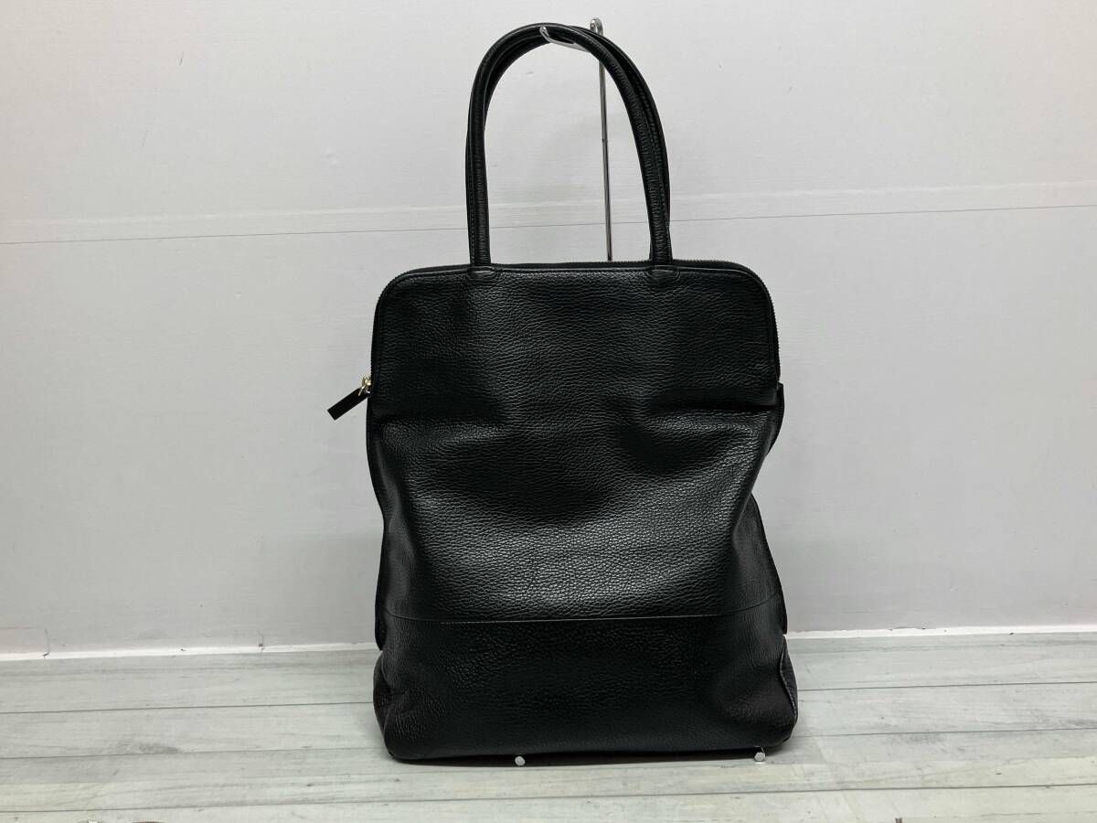 Ense アンサ トートバッグ レザー ブラック 通年