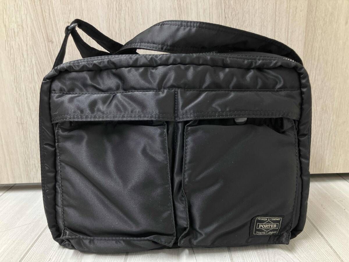PORTER ポーター TANKER タンカー SHOULDER BAG ショルダーバッグ ブラック