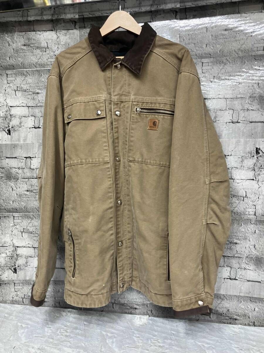 Carhartt カバーオール メキシコ製 ブラウン サイズXL