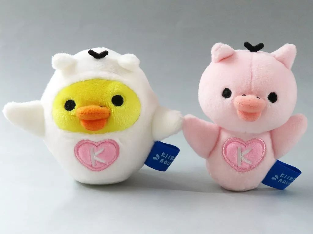 【中古】ぬいぐるみ キイロイトリクリオネ＆クリオネ てのりぬいぐるみセット 「リラックマ」 リラックマストア限定