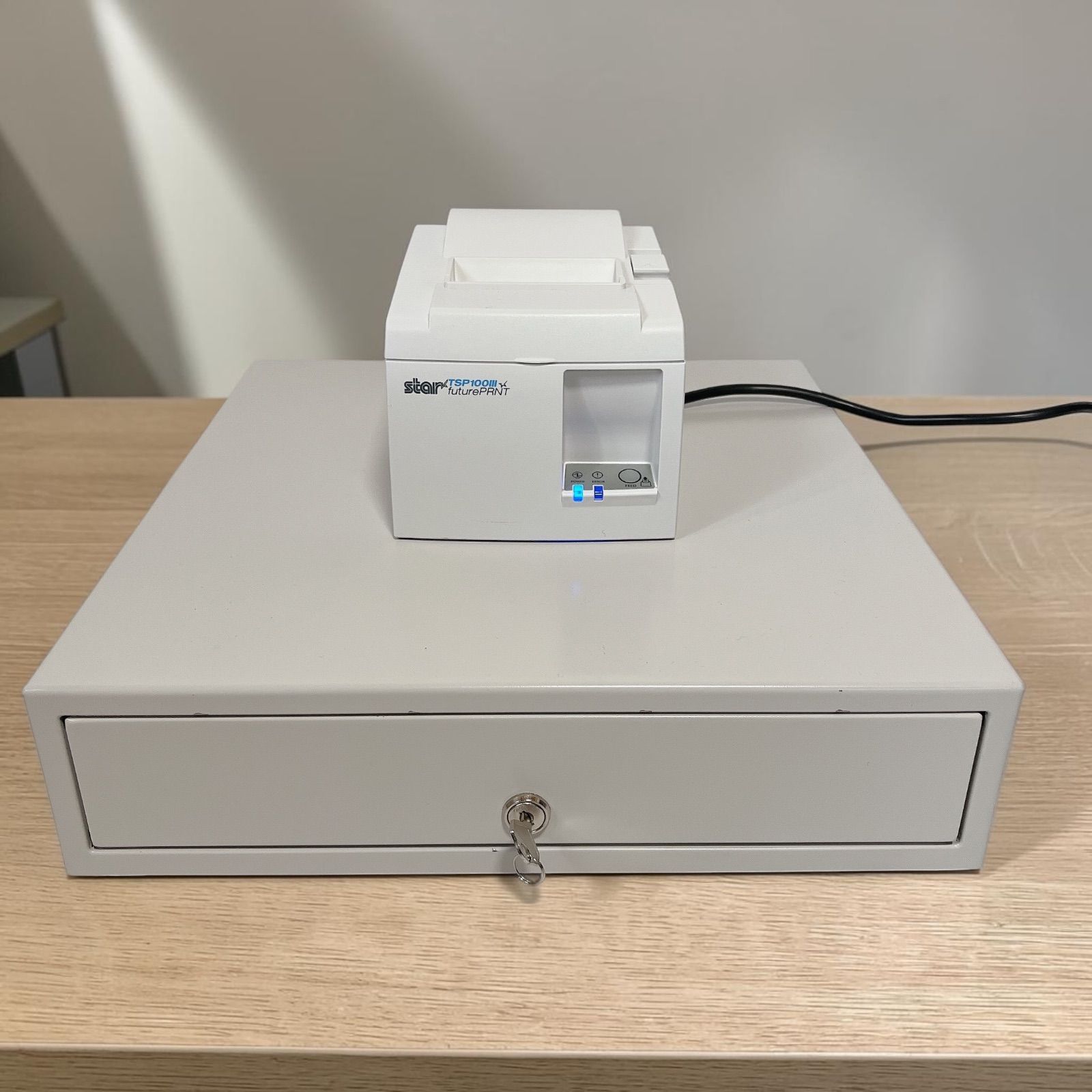 スター精密 TSP143IIIU USB サーマルレシートプリンター Star TSP143IIIU レシートプリンター キャッシュドロワーセット #0521