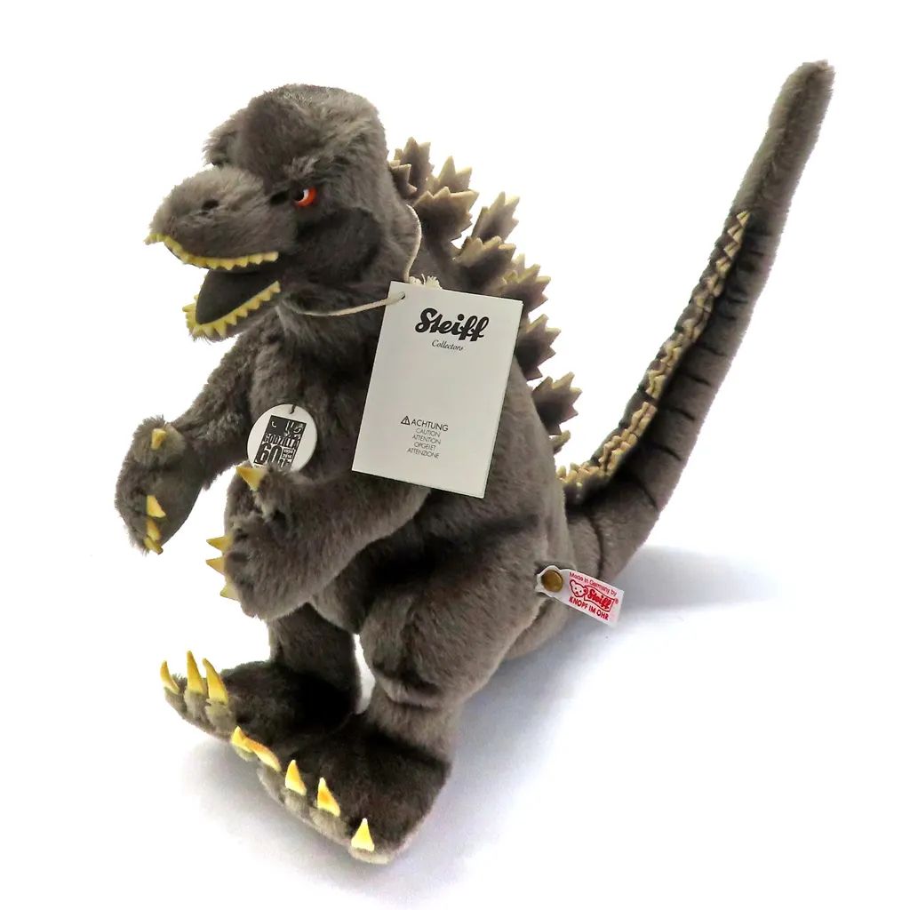【中古】ぬいぐるみ ゴジラ(1954) ぬいぐるみ 50cm 「シュタイフ×ゴジラ」