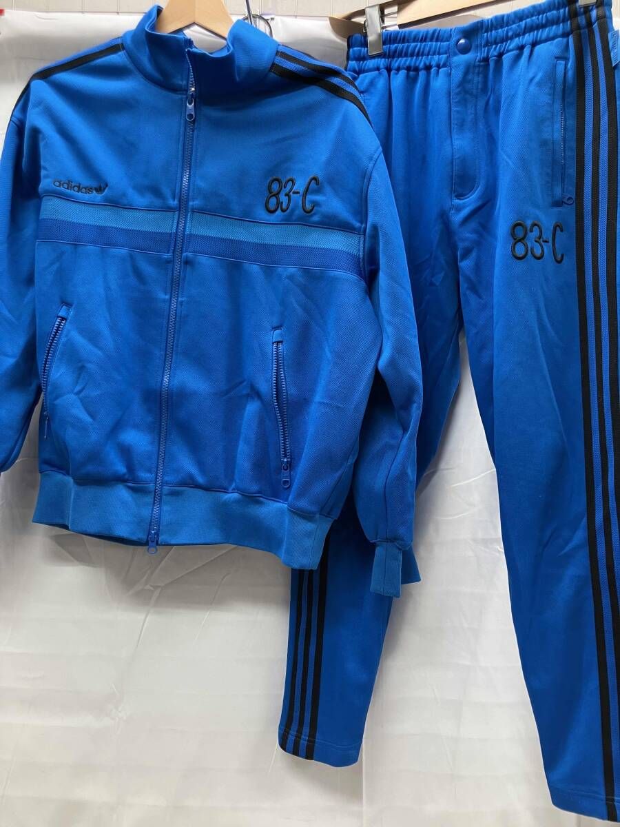 adidas アディダス 83-C BLUE VERSION IA2468 上下セット 表記サイズM ブルー
