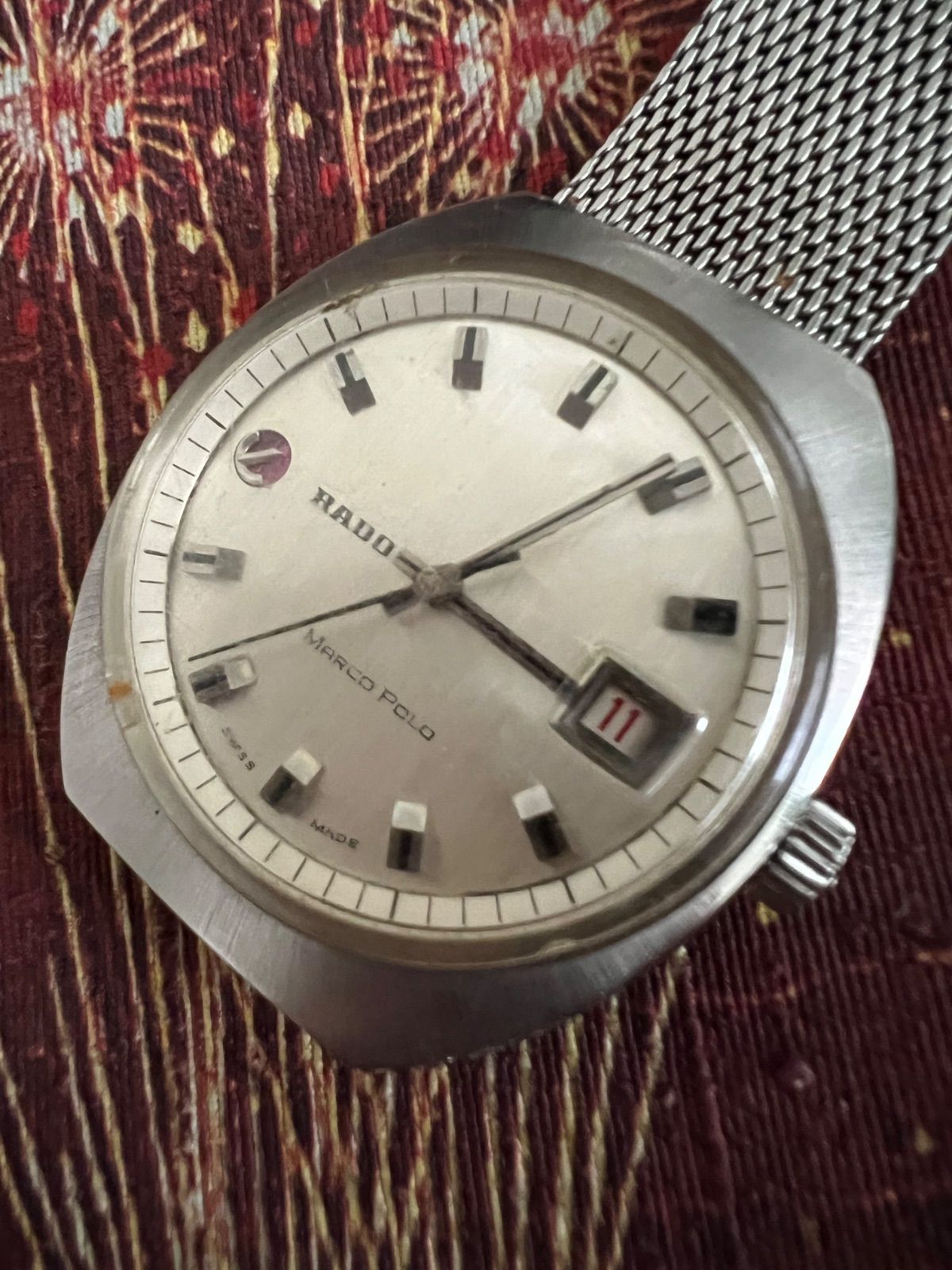 ラドー　RADO☆マルコポーロ☆自動巻き時計☆メンズ☆稼働品☆アンティーク