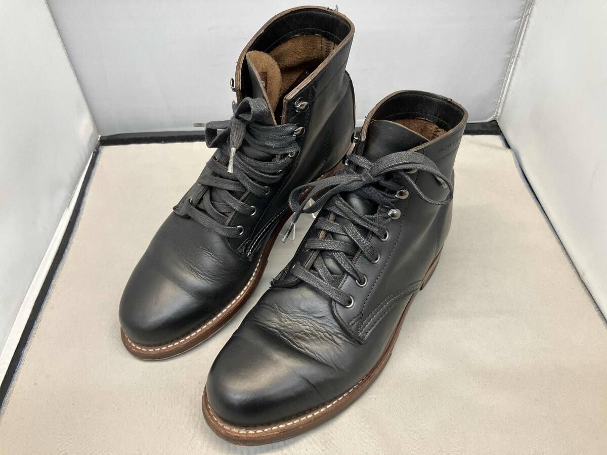 WOLVERINE 1000MILE BOOTS ウルヴァリン 100マイルブーツ ブーツ 1557517 かかと擦れあり サイズ8 26cm ブラック