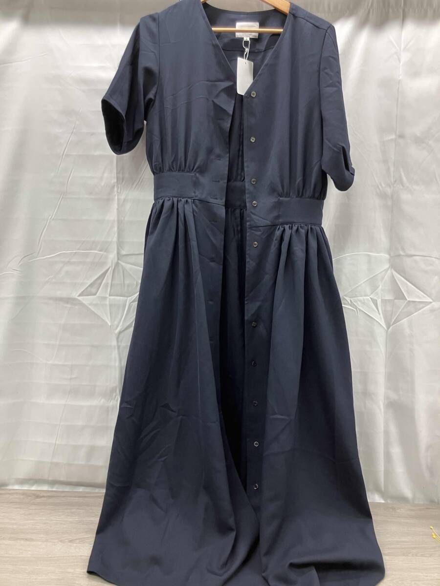 foufou フーフー 半袖ワンピース 23SS primitive classic FF2310P40 表記サイズ1 ネイビー