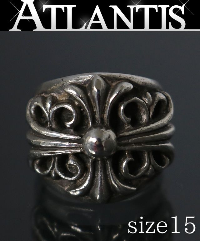CHROME HEARTS 新宿店 クロムハーツ キーパー リング 指輪 メンズ SV925 約15号 31048