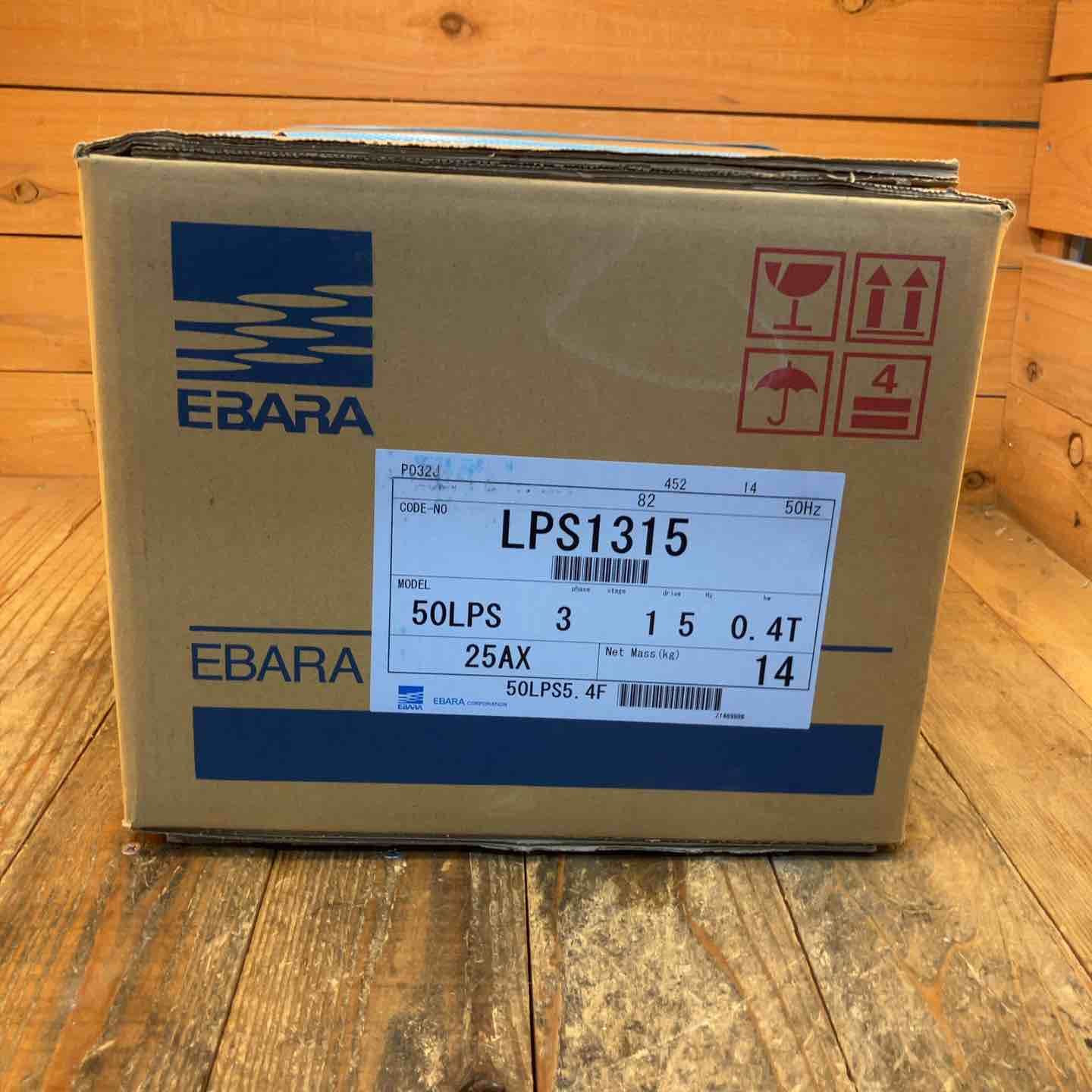 【未使用品】エバラ ポンプ 50LPS 5.75E 三相200V 50Hz 0.75kW【所沢店】
