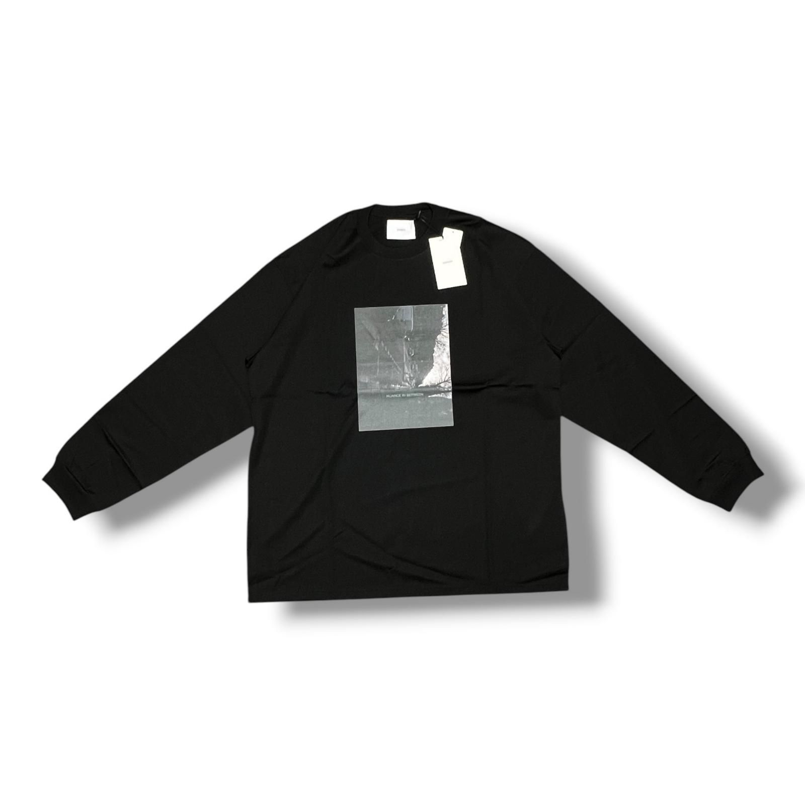 参考上代24200円 未使用 stein(ssstein) OVERSIZED LONG SLEEVE TEE -NUANCE- オーバーサイズ長袖Tシャツ カットソー ニュアンス シュタイン ST.1169 ブラック M （5296M） 8,260円
