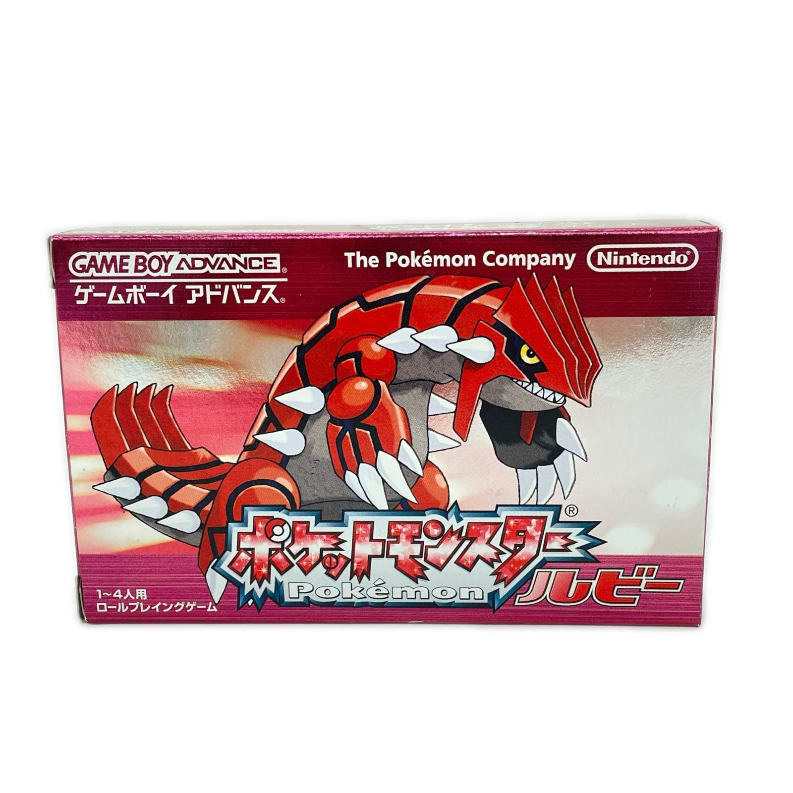 Nintendo ニンテンドウ ゲームボーイアドバンス ソフト GBA ポケットモンスター ルビー 最初期ロット