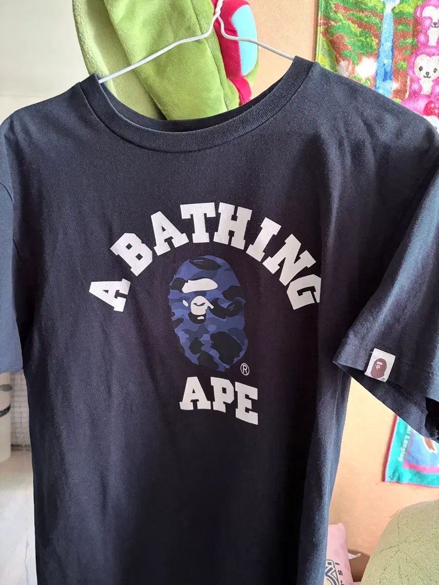 A BATHING APE アベイシングエイプ カモフラ 正規品 半袖Tシャツ