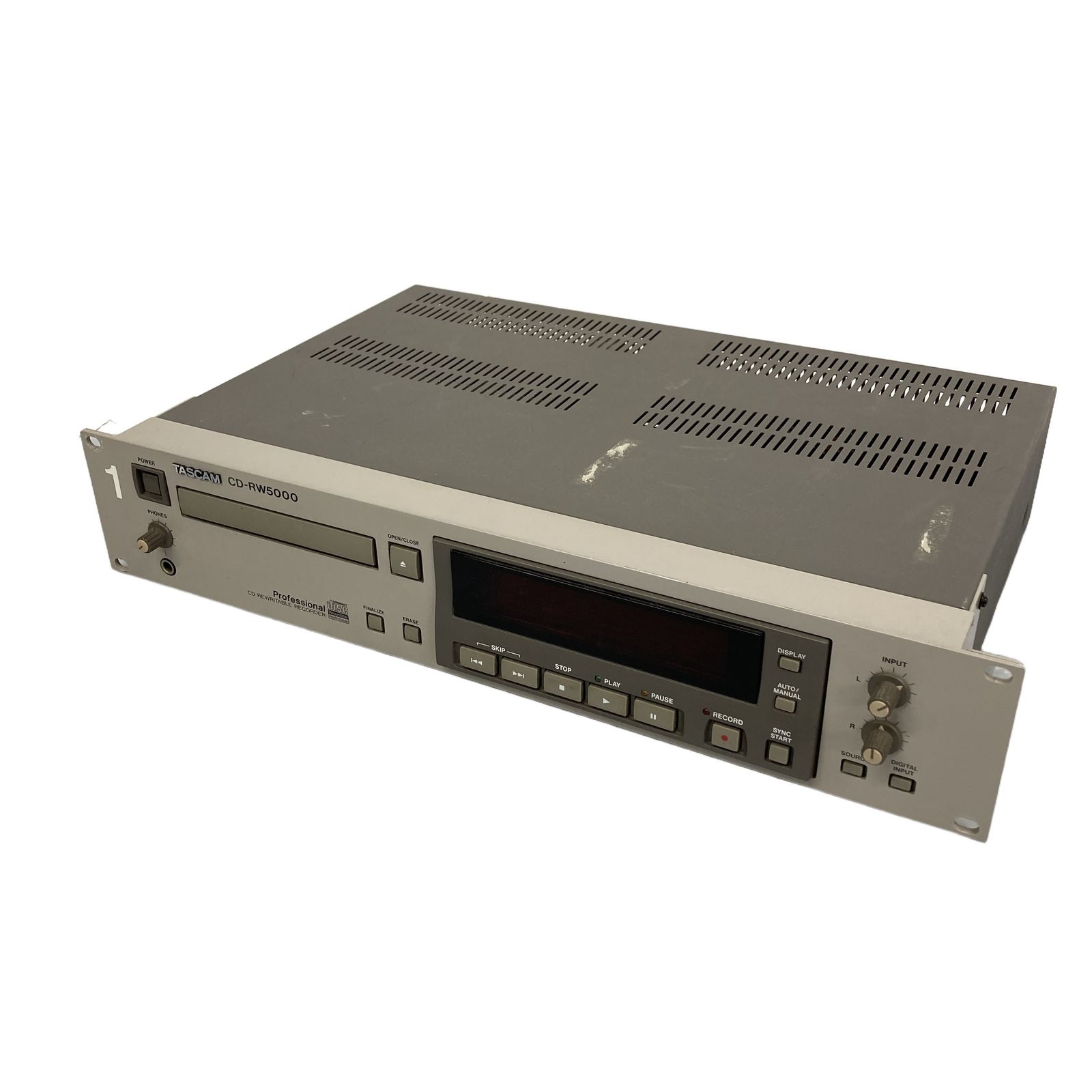 TASCAM CD-RW5000 業務用CDレコーダー CDレコーダー CDプレーヤー オーディオ タスカム 音響機器 ジャンク T11243372