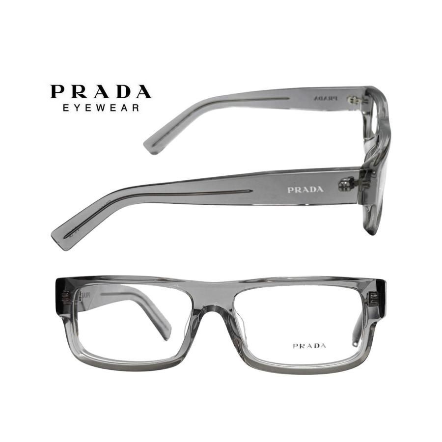 【PRADA】プラダ　メガネフレーム　PR D06VF　16Z-1O1　グレイトランスペアレント　フルフィットモデル　国内正規品
