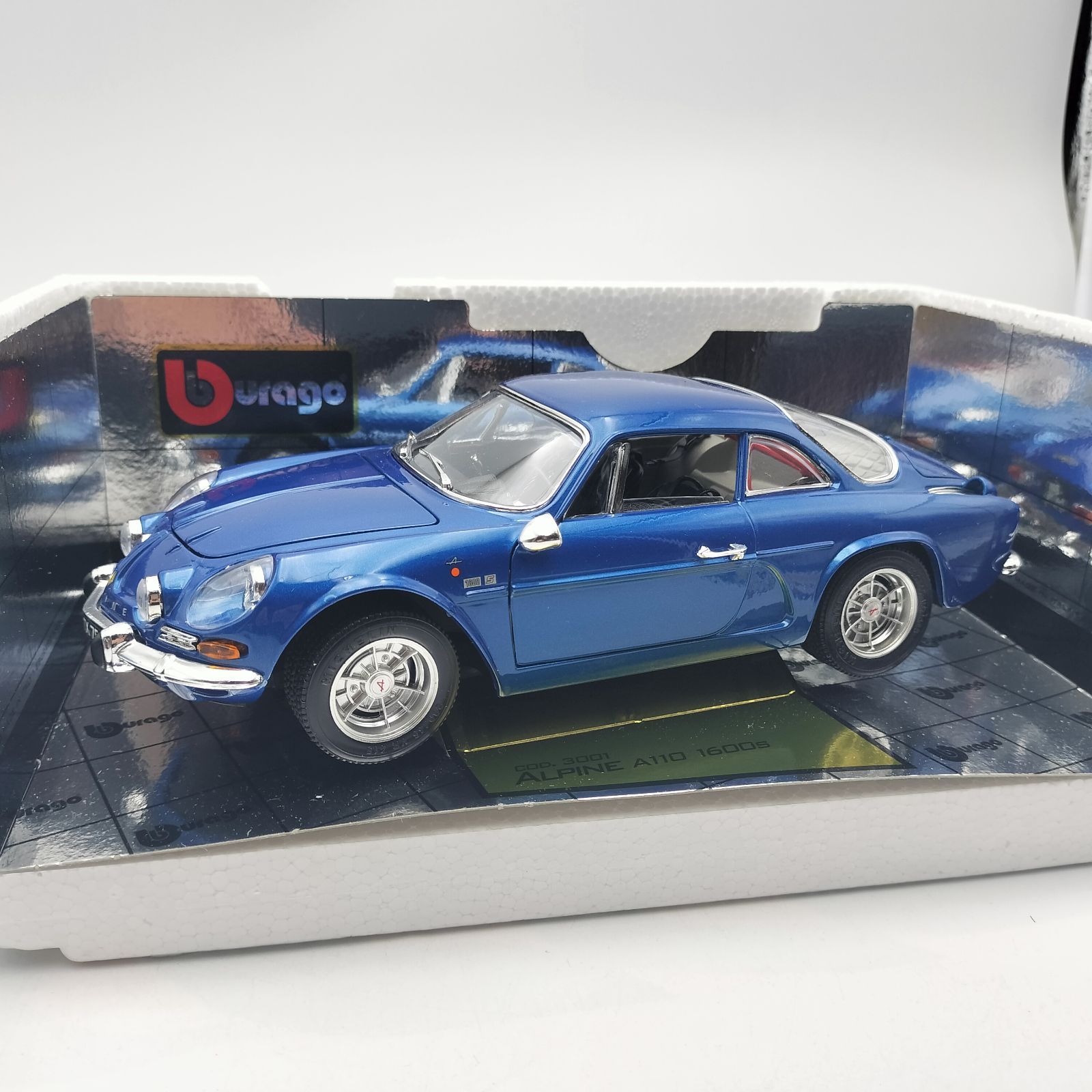Bburago】ブラーゴ 1/18 アルピーヌ A110 1600S 1971 ブルー Special