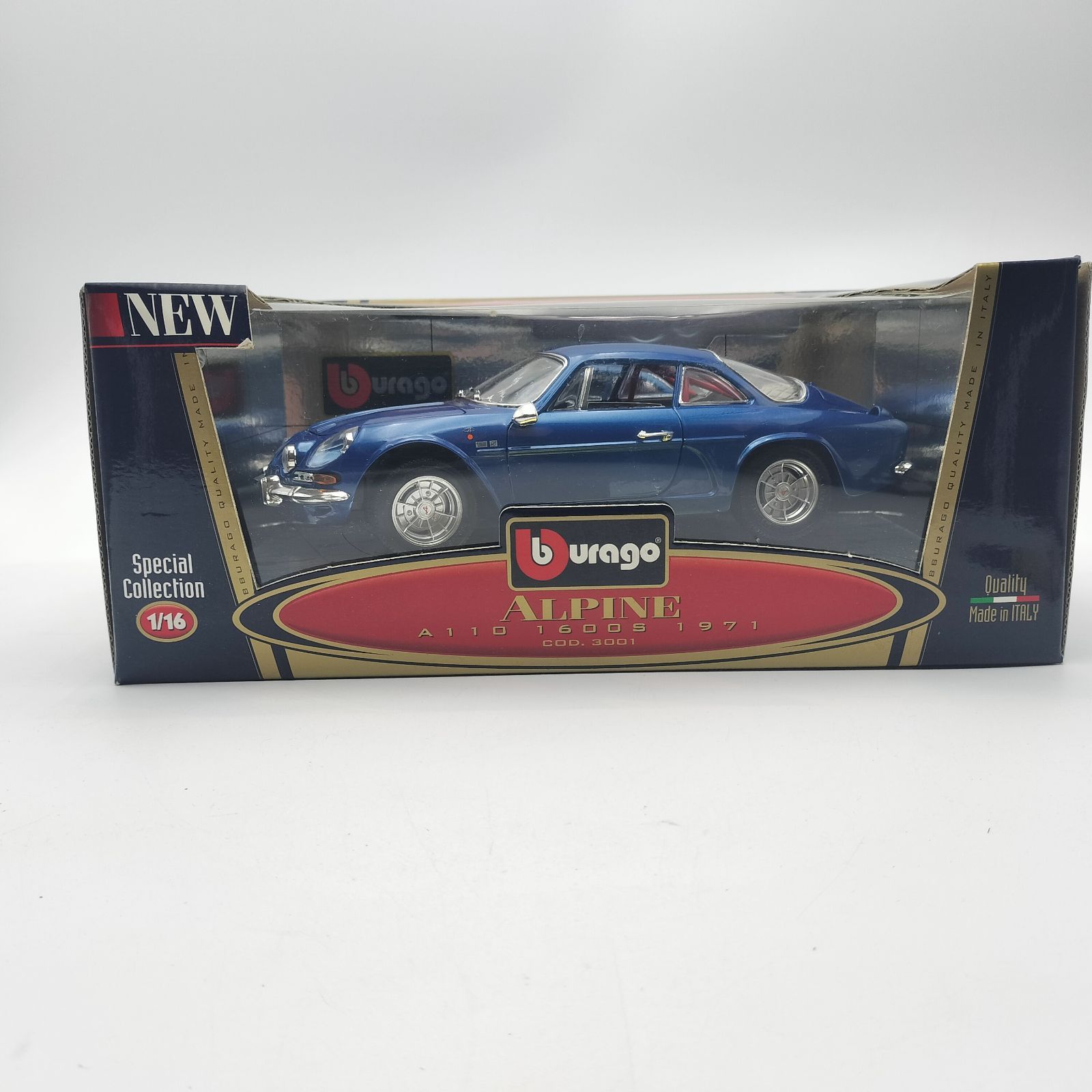 Bburago】ブラーゴ 1/18 アルピーヌ A110 1600S 1971 ブルー Special