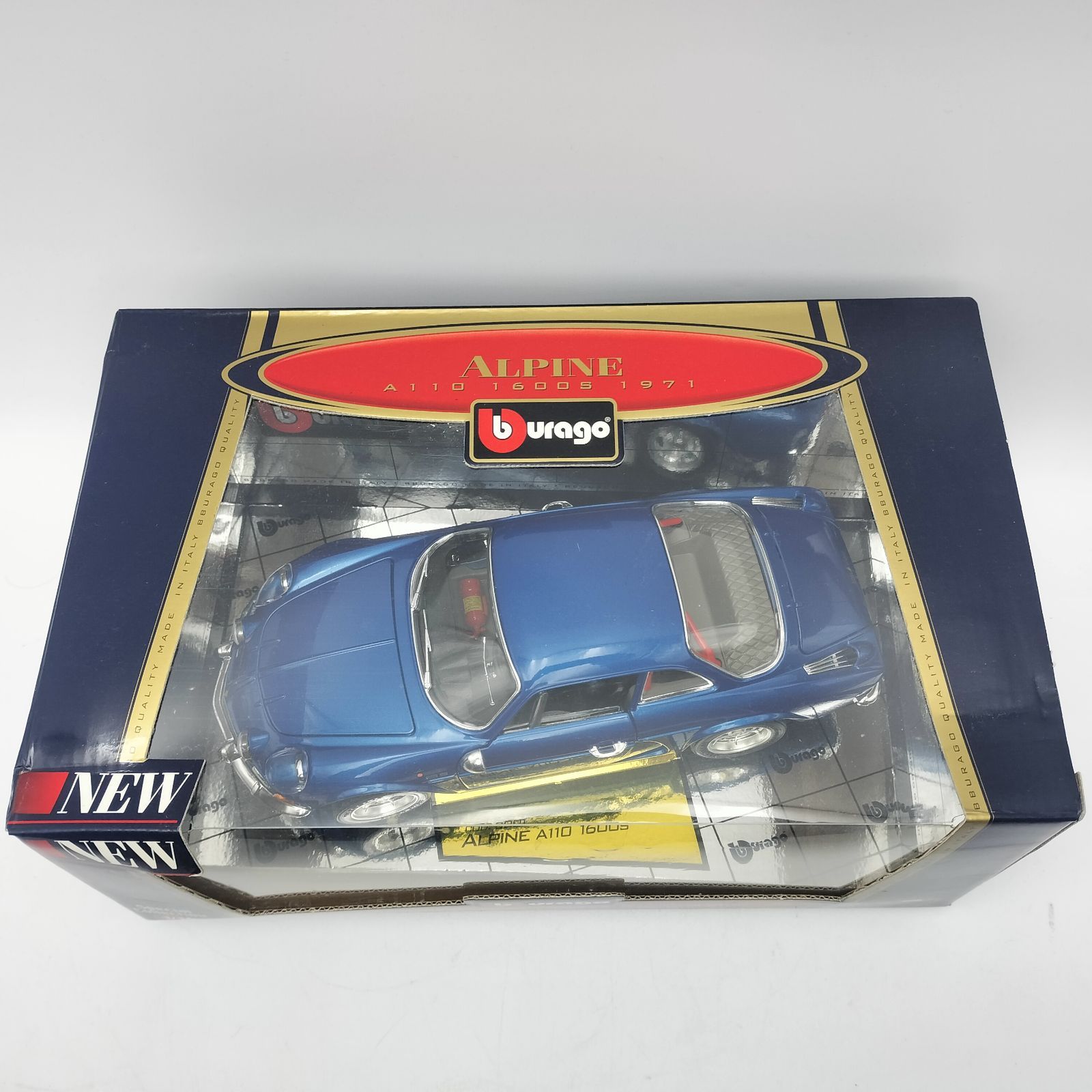 Bburago】ブラーゴ 1/18 アルピーヌ A110 1600S 1971 ブルー Special